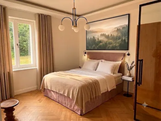 Schlafzimmer der Victor Hugo Suite